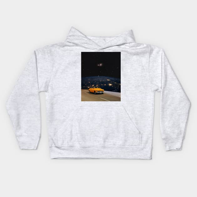 THE YELLOW CAR. Kids Hoodie by LFHCS